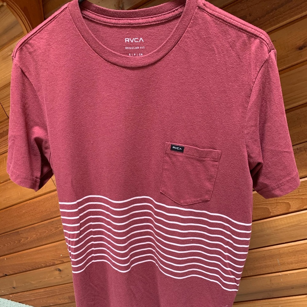 RVCA Striped Pocket Tee